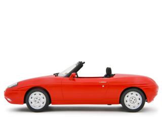 Fiat Barchetta 1995 Rosso Corsa Laudoracing 1:18 Resinemodell (Türen, Motorhaube... nicht zu öffnen!)